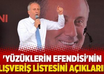 ‘Yüzüklerin Efendisi’nin alışveriş listesini açıklarım’