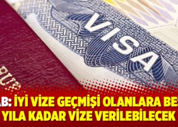 AB: İyi vize geçmişi olanlara beş yıla kadar vize verilebilecek
