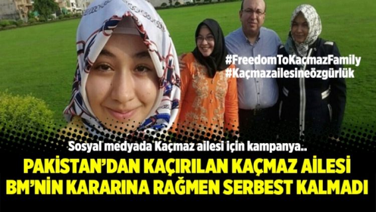 Pakistan’dan kaçırılan kaçmaz ailesi BM’nin kararına rağmen serbest kalmadı