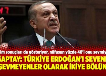 Çağaptay: Türkiye Erdoğan’ı sevenler ve sevmeyenler olarak ikiye bölündü