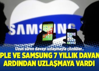Apple ve Samsung 7 yıllık davanın ardından uzlaşmaya vardı