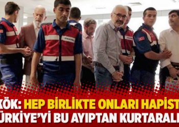 Özkök: Hep birlikte onları hapisten, Türkiye’yi bu ayıptan kurtaralım