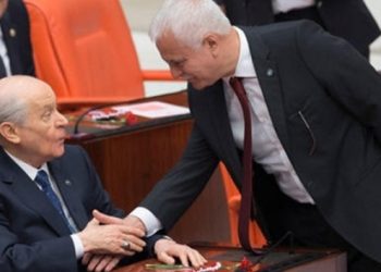 Bahçeli ile Aydın arasındaki buzlar yemin töreninde eridi