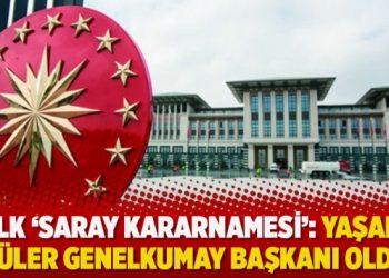 İlk ‘Saray kararnamesi’: Yaşar Güler Genelkurmay Başkanı oldu
