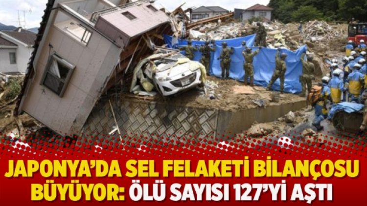 Japonya’da sel felaketi bilançosu büyüyor: Ölü sayısı 127’yi aştı