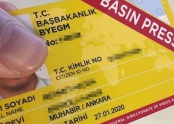 Sarı basın kartı için başvurular artık Cumhurbaşkanlığı’na yapılacak