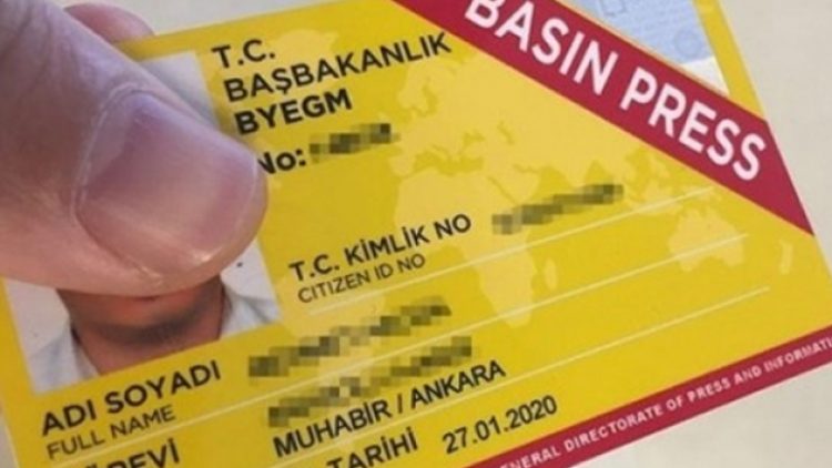 Sarı basın kartı için başvurular artık Cumhurbaşkanlığı’na yapılacak