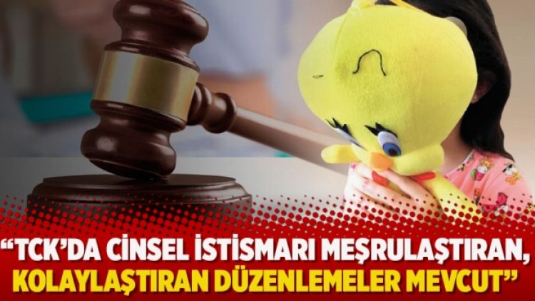 “TCK’da cinsel istismarı meşrulaştıran, kolaylaştıran düzenlemeler mevcut”