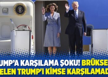 Trump’a karşılama şoku! Maç var diye gelmediler