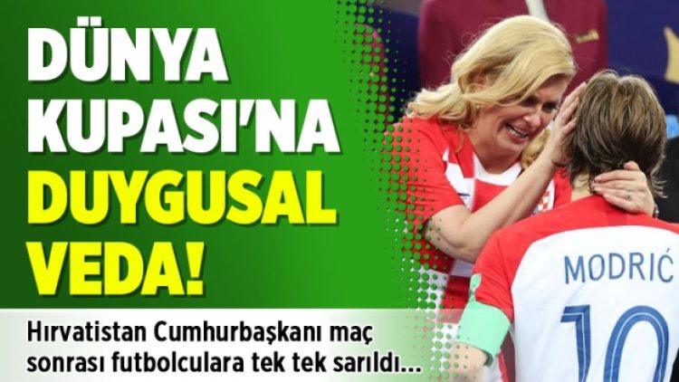 Dünya Kupası’na duygusal veda!