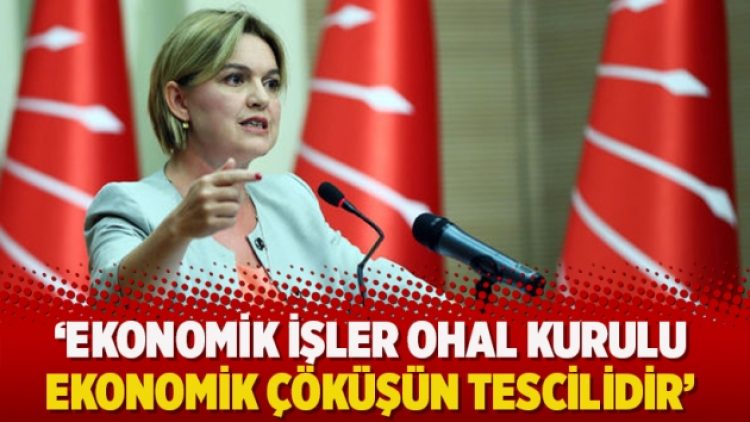 Ekonomist Böke: Ekonomik İşler OHAL Kurulu ekonomik çöküşün tescilidir