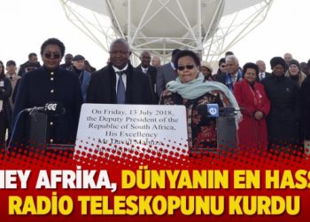 Güney Afrika, dünyanın en hassas radio teleskopunu kurdu