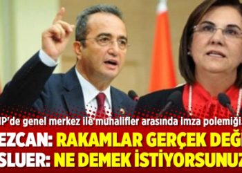 CHP’de genel merkez ile muhalifler arasında imza polemiği