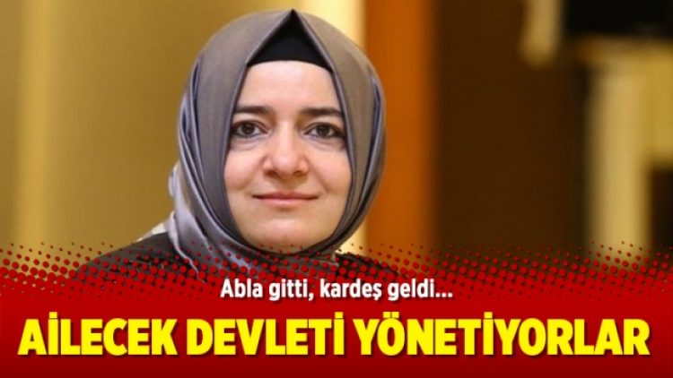 Ailecek devleti yönetiyorlar