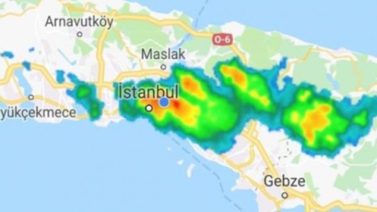 İstanbullulara sağanak sürprizi