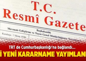İki yeni kararname yayımlandı