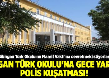Afgan Türk Okulu’na gece yarısı polis kuşatması!