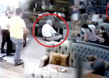 Önce elini sıktı sonra öldürdü