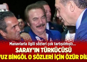 Yavuz Bingöl o sözleri için özür diledi
