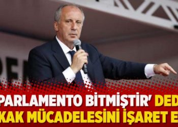 ‘Parlamento bitmiştir’ dedi sokak mücadelesini işaret etti