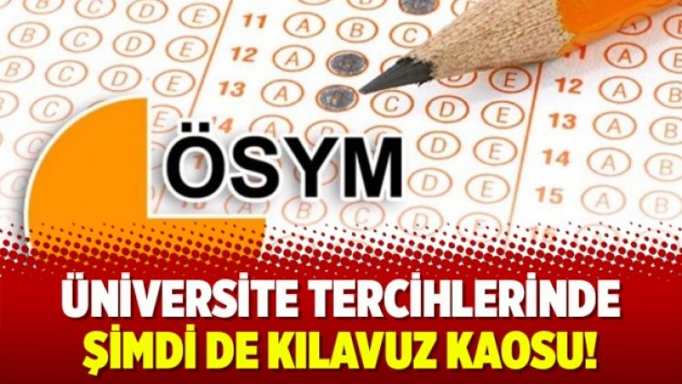 Üniversite tercihlerinde şimdi de kılavuz kaosu