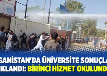 Afganistan’da üniversite sonuçları açıklandı: Birinci Hizmet okulundan