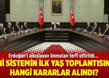 Yeni sistemin ilk YAŞ toplantısında hangi kararlar alındı?