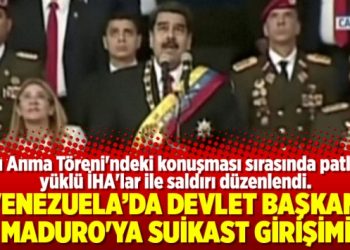 Venezuela’da Devlet Başkanı Maduro’ya suikast girişimi