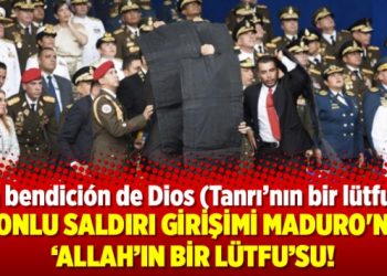 Dronlu saldırı girişimi Maduro’nun ‘Allah’ın bir lütfu’su!