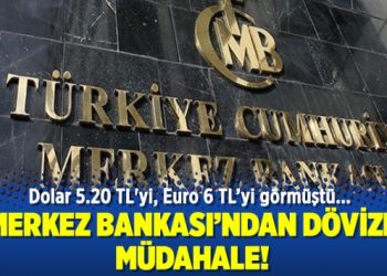 Merkez Bankası’ndan flaş döviz hamlesi!