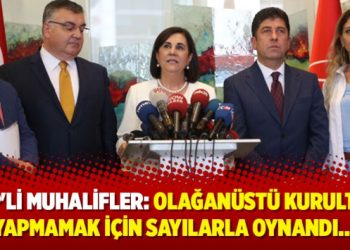 CHP’li muhalifler: Sayılarla oynandı