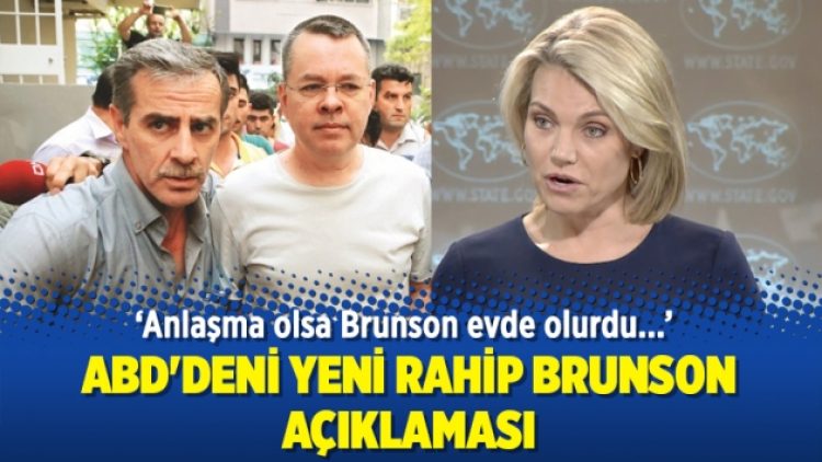 ABD’deni yeni Rahip Brunson açıklaması