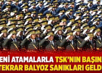 Yeni atamalarla TSK’nın başına tekrar Balyoz sanıkları geldi