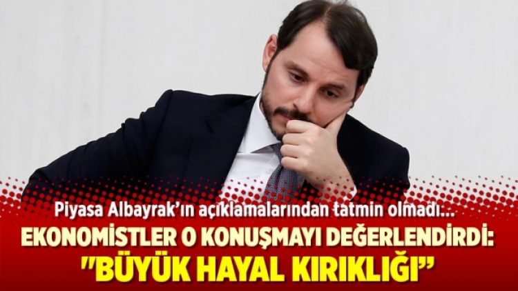 Piyasa Albayrak’ın açıklamalarından tatmin olmadı