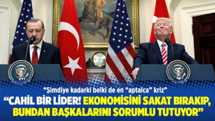Cahil bir lider! Ekonomisini sakat bırakıp, bundan başkalarını sorumlu tutuyor