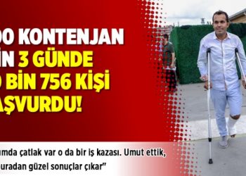 500 kontenjan için 3 günde 30 bin 756 kişi başvurdu!