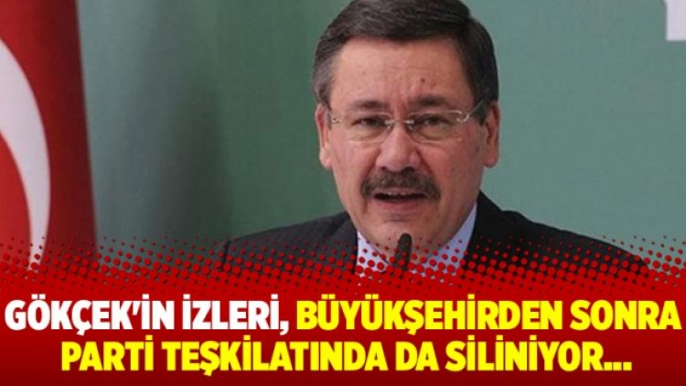 Gökçek’in izleri, Büyükşehirden sonra parti teşkilatında da siliniyor…
