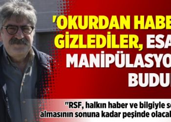 DİSK Basın-İş Başkanı: Okurdan haber gizlediler, esas manipülasyon budur