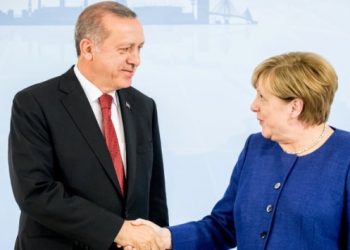 Erdoğan, Angela Merkel’le görüştü