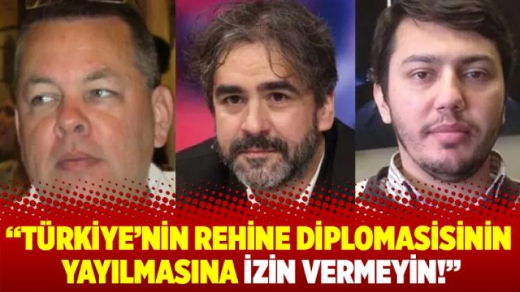 Türkiye’nin rehine diplomasisinin yayılmasına izin vermeyin