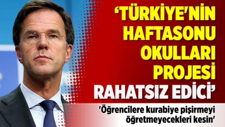 Hollanda: Türkiye’nin hafta sonu okulları projesi rahatsız edici