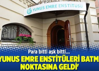 ‘Yunus Emre Enstitüleri batma noktasına geldi’