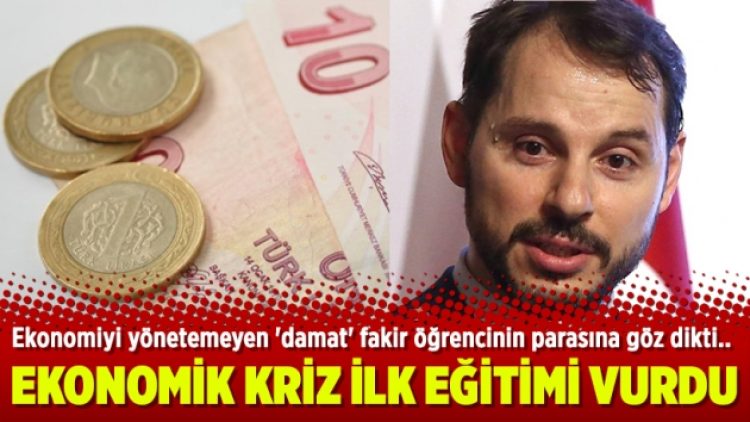 Ekonomik kriz ilk eğitimi vurdu
