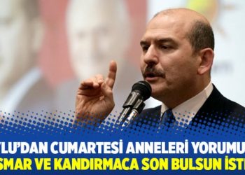 Soylu’dan Cumartesi Anneleri yorumu: Bu istismar ve kandırmaca son bulsun istedik