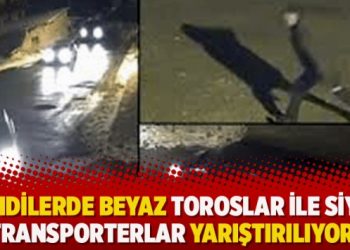 ‘Şimdilerde beyaz Toroslar ile siyah Transporterlar yarıştırılıyor’