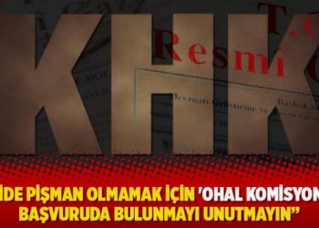 Avukat Turanlı: İleride pişman olmamak için ‘OHAL Komisyonuna’ başvuruda bulunmayı unutmayın