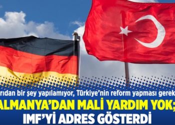 Almanya’dan mali yardım yok; IMF’yi adres gösterdi
