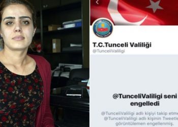 Tunceli Valiliği vekili Twitter’da engelledi