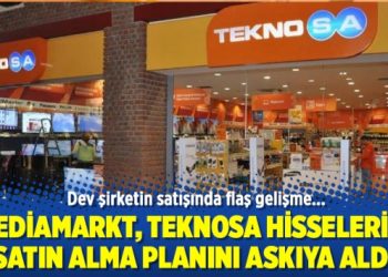 MediaMarkt Teknosa planını askıya aldı iddiası