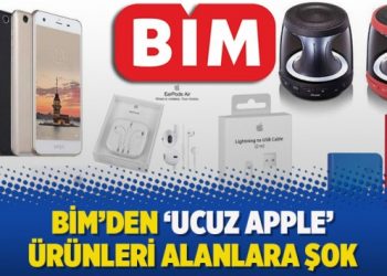 BİM’den ‘ucuz Apple’ ürünleri alanlara şok